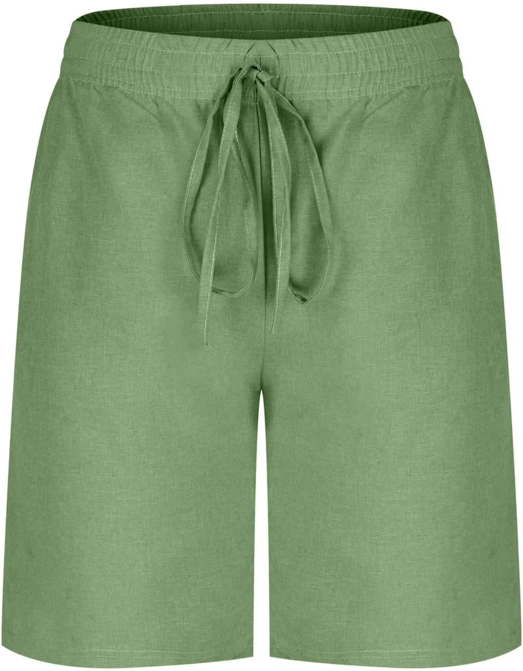 Mens Cotton Linen Shorts Big And Tall Linen Summer Beach Bermuda Shorts Hippie Lounge Resort Clothes With Drawstring