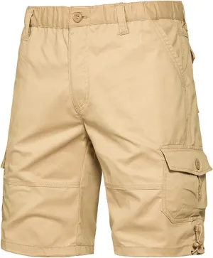Mens Hiking Tactical Shorts Outdoor Resistant Utility Athletic Shorts Chino Carpenter Track Military Cargo Pants