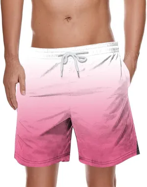 Mens Swim Trunks 7 Inch 9 Inch Quick Dry Board Shorts Swimwear Bathing Suit Beach Swim Short with Pockets