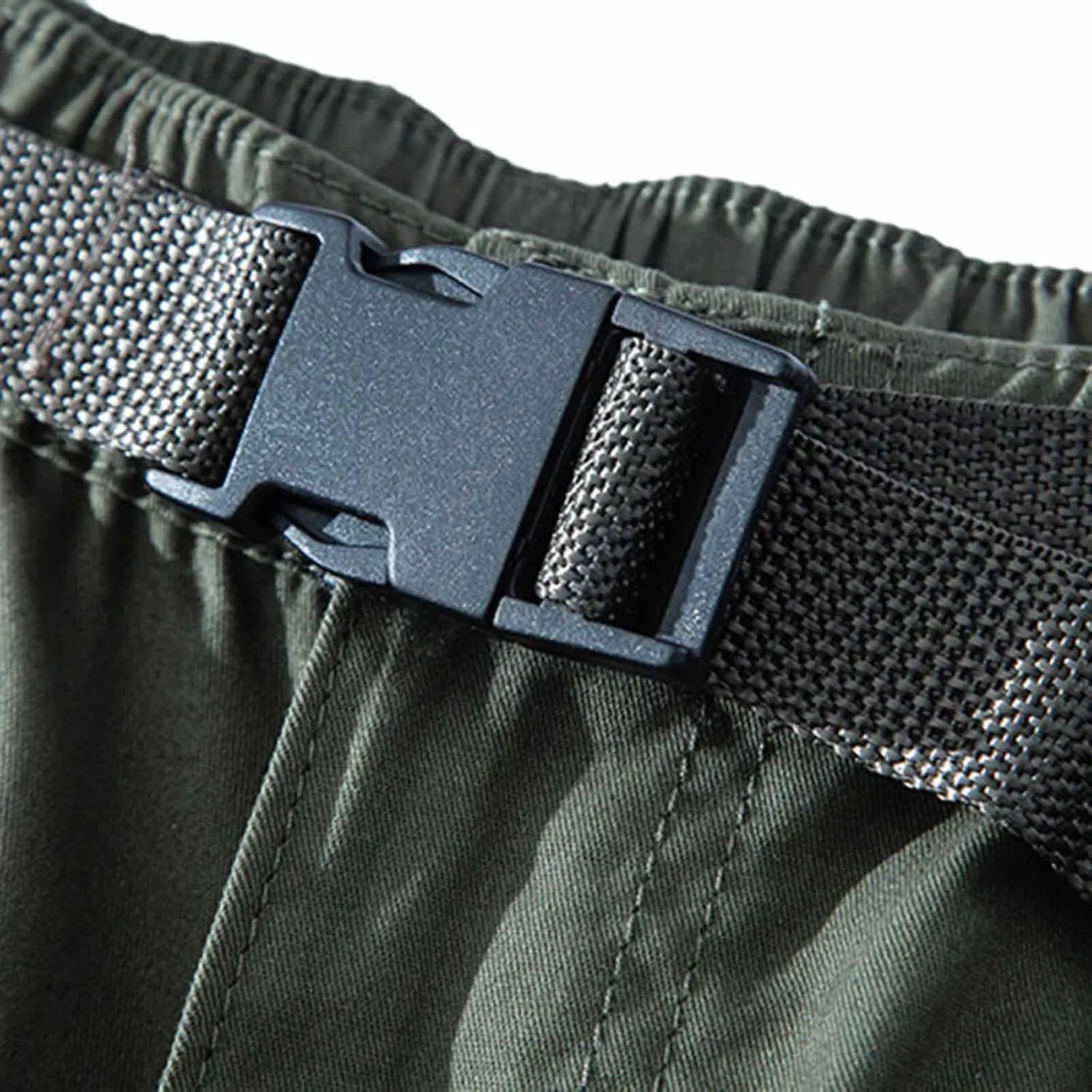 Mens Workout Cargo Shorts Outdoor Chino Military Tactical Hiking Shorts 9 Inch Uniform Durable Utility Work Pants