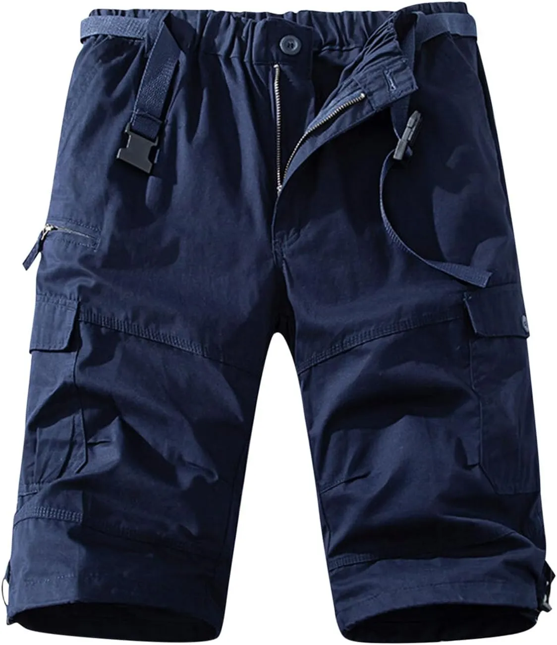 Mens Workout Cargo Shorts Outdoor Chino Military Tactical Hiking Shorts 9 Inch Uniform Durable Utility Work Pants