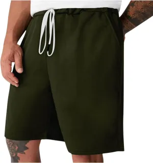 Shorts for Men Beach Cotton Summer Trouser Casual Drawstring Elastic Waist Pant 2025 Baggy Going Out Workout Shorts