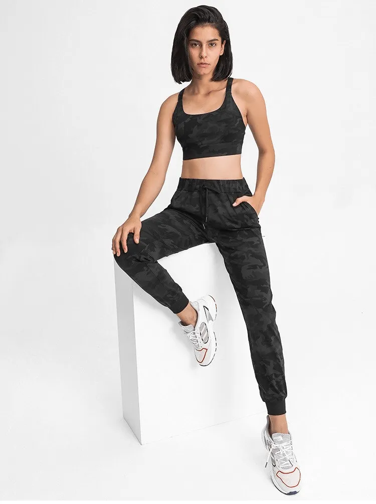 Sports Breathable Loose Women's Training Pants - SF1420