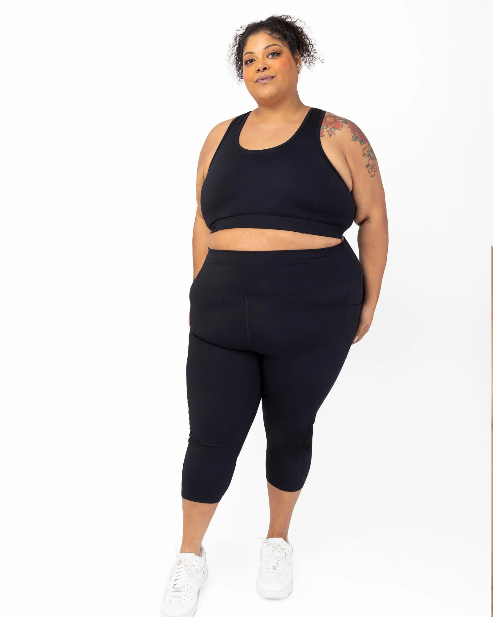 SuperHold™ Pocket Capris | Black